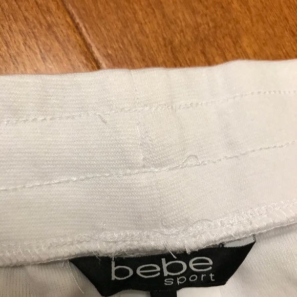 Bebe rhinestone logo T-shirt & zuma pant L - Picture 5 of 8